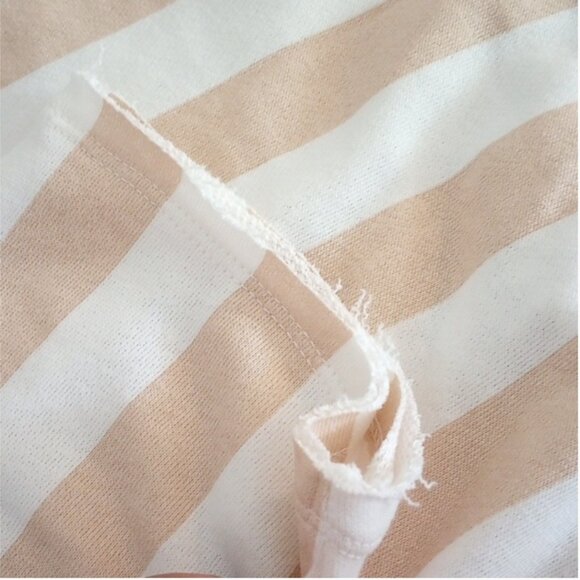 Grayson Threads Cream and White Striped Jumpsuit - Picture 5 of 5